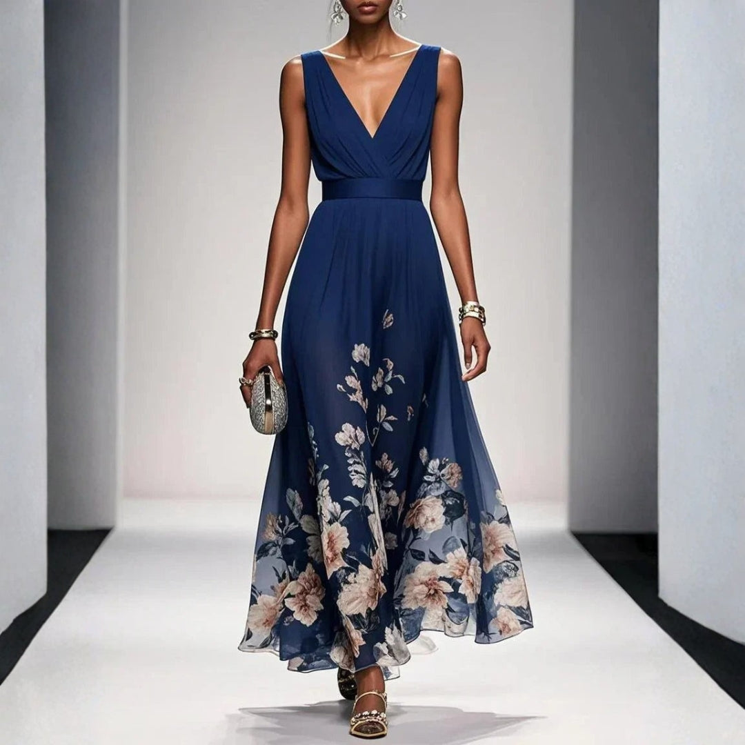 Beatrice | Women's Floral Print Dress for Wedding Guests