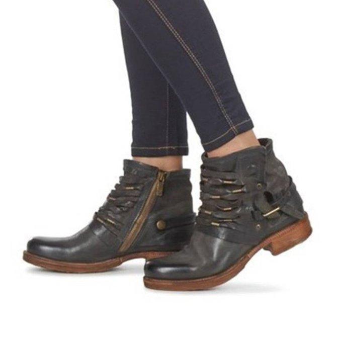 Hanna | Women's Casual Ankle Boots with seitlicher Buckle