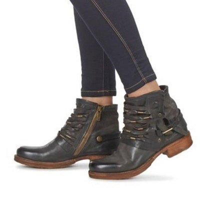 Hanna | Women's Casual Ankle Boots with seitlicher Buckle