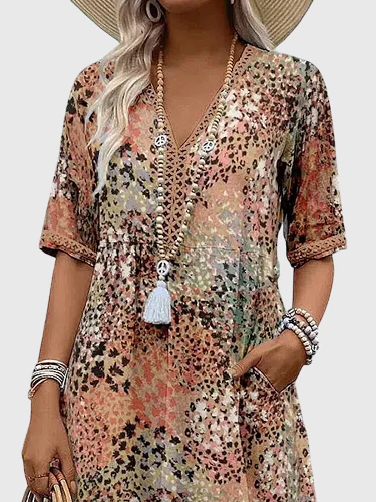 Ornella | Women's Midi Elegant Flattering Dress