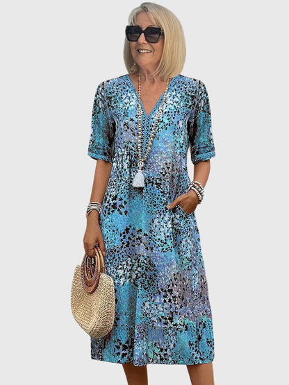 Ornella | Women's Midi Elegant Flattering Dress