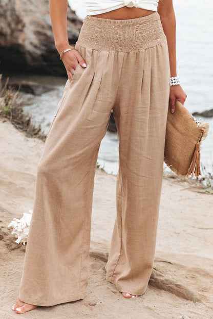Johanna | Women's High-Waist Pants with wide Leg
