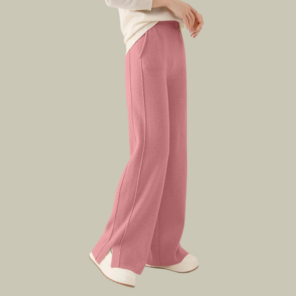 Kylie | Women's Knit Relaxed Winter Pants