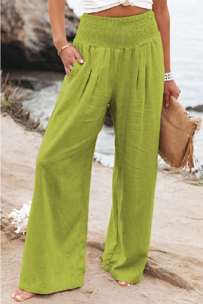 Johanna | Women's High-Waist Pants with wide Leg