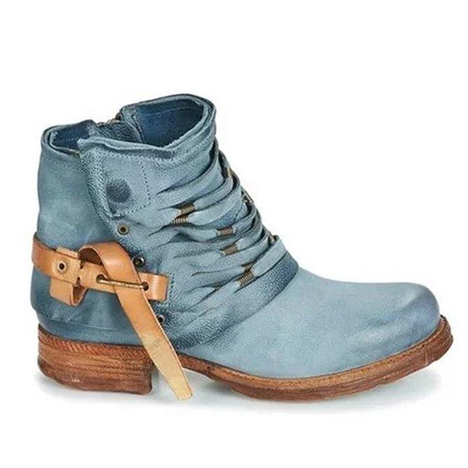 Hanna | Women's Casual Ankle Boots with seitlicher Buckle