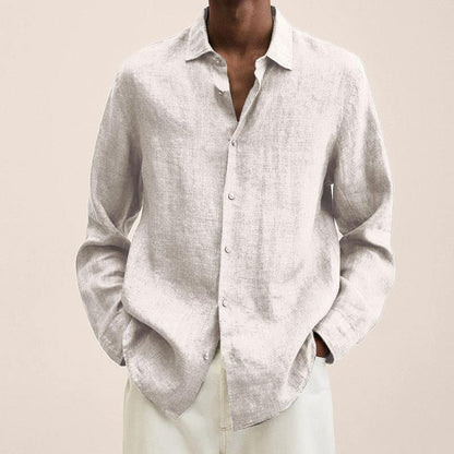 Luca | Men’s Essential Long Sleeve Button-Up