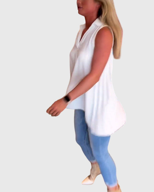 Anisia | Women's Lightweight Casual Sleeveless Top
