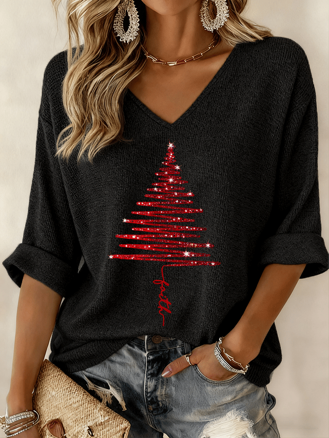 Nicolette | Stylish casual blouse with relaxed feminine everyday silhouette
