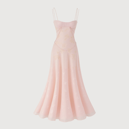 Michaela | Women's Wedding Guest Slip Maxi Dress
