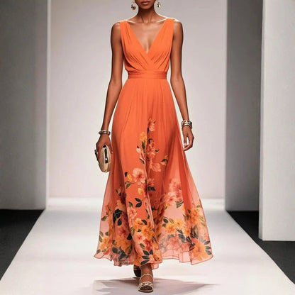 Beatrice | Women's Floral Print Dress for Wedding Guests