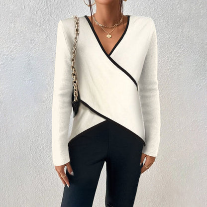 Victoria | Women's Wrap V-Neck Summer Sweater