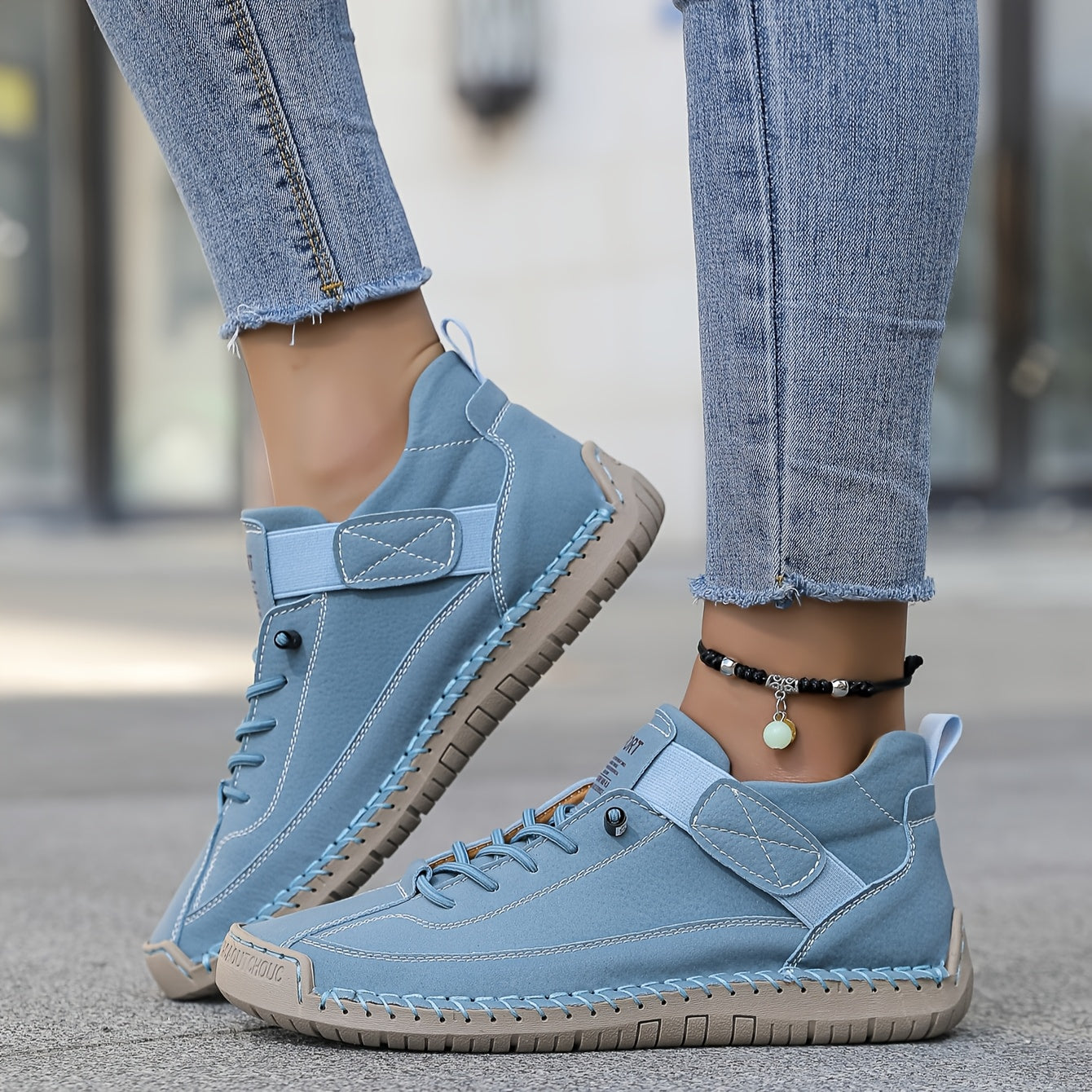 Andrea | Women's Casual Lace-Up Platform-Sneakers
