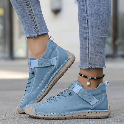 Andrea | Women's Casual Lace-Up Platform-Sneakers