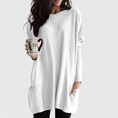 Karla | Women's Casual Tunikakleid with Long Sleeves