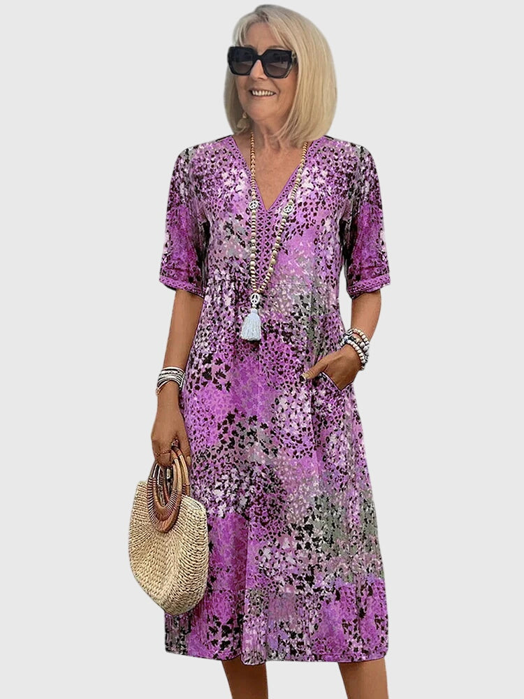 Ornella | Women's Midi Elegant Flattering Dress