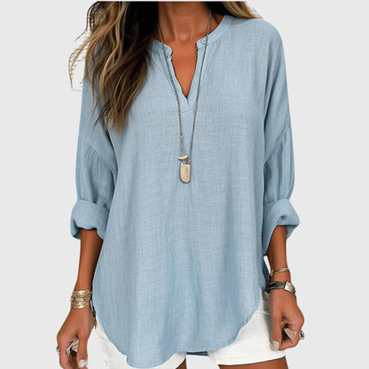 Graziella | Breathable Relaxed Beach Casual Shirt