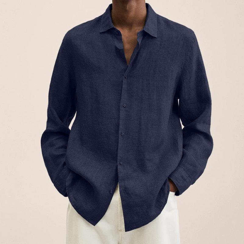 Luca | Men’s Essential Long Sleeve Button-Up