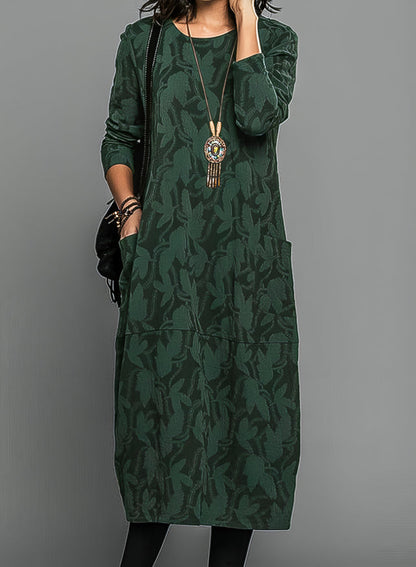 Victoria | Women's Printed Midi Dress for Wedding Guests