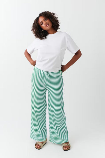 Daniela | Women's Spring-Striped Relaxed-Pants