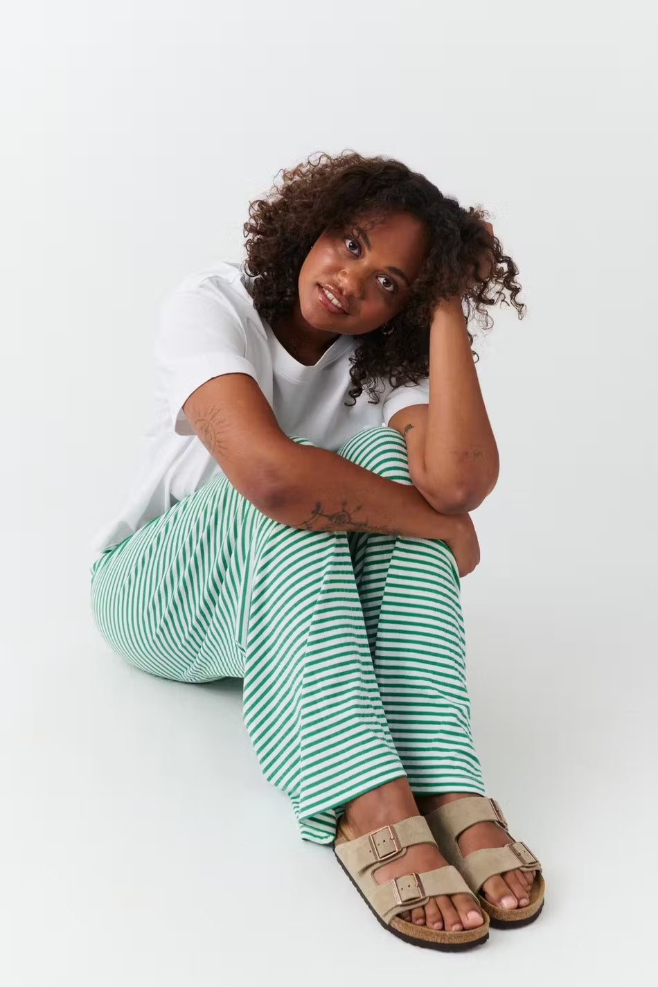 Daniela | Women's Spring-Striped Relaxed-Pants
