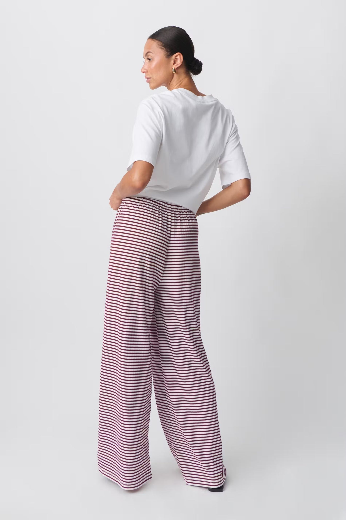 Daniela | Women's Spring-Striped Relaxed-Pants
