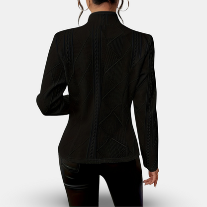 Chloe - Stylish Lightweight Buttoned Blazer Jacket