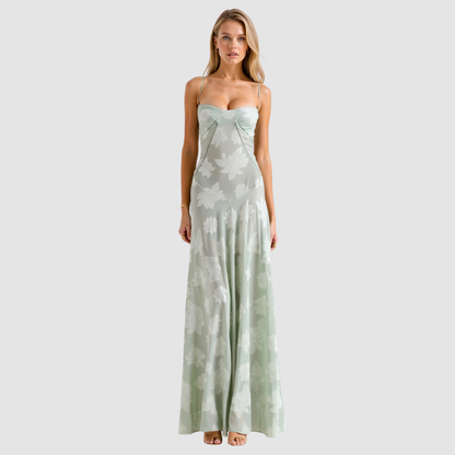 Michaela | Women's Wedding Guest Slip Maxi Dress