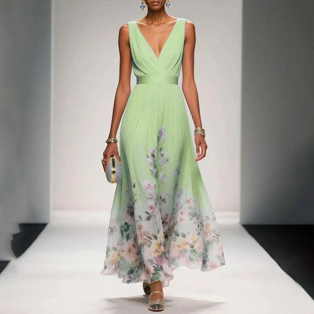 Beatrice | Women's Floral Print Dress for Wedding Guests