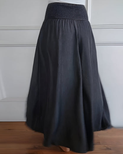 Lorraine | Soft Elastic-Waist Pants