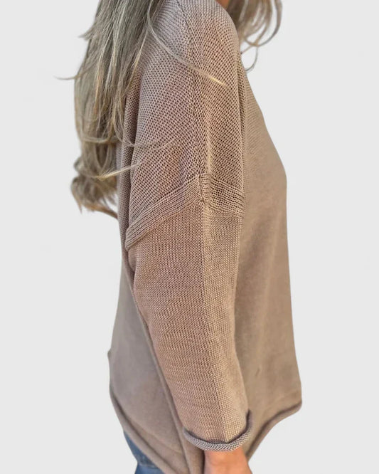 Andreina | Women's V-Neck Lightweight Casual Top