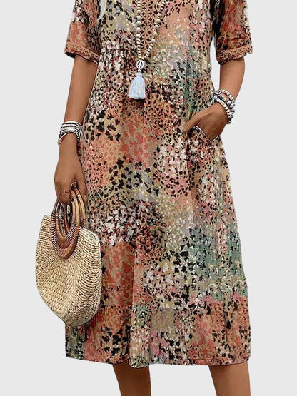 Ornella | Women's Midi Elegant Flattering Dress