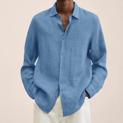 Luca | Men’s Essential Long Sleeve Button-Up