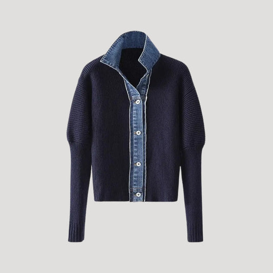 Helga | Women's Spring Layered-Button-Cardigan-Jacket