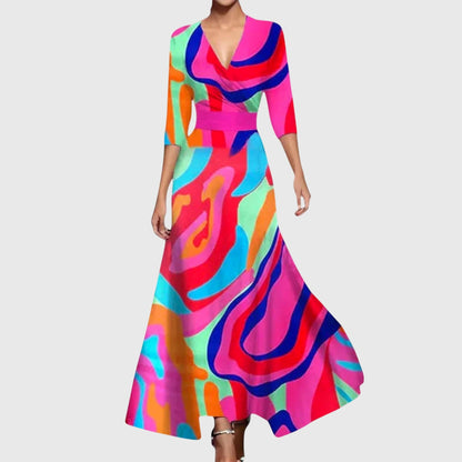 Leonora | Midi Relaxed Women's Elegant Dress