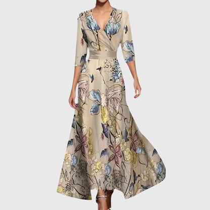 Leonora | Midi Relaxed Women's Elegant Dress