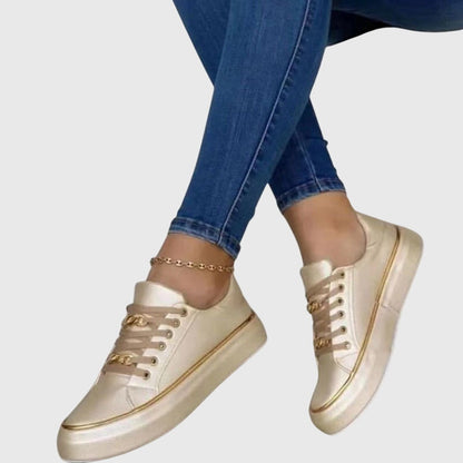 Anna | Women's Spring Casual Velvet Lace-Up Sneakers