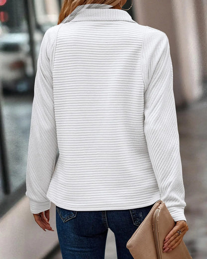 Flavia | V-Neck Relaxed Women's Cozy Sweater
