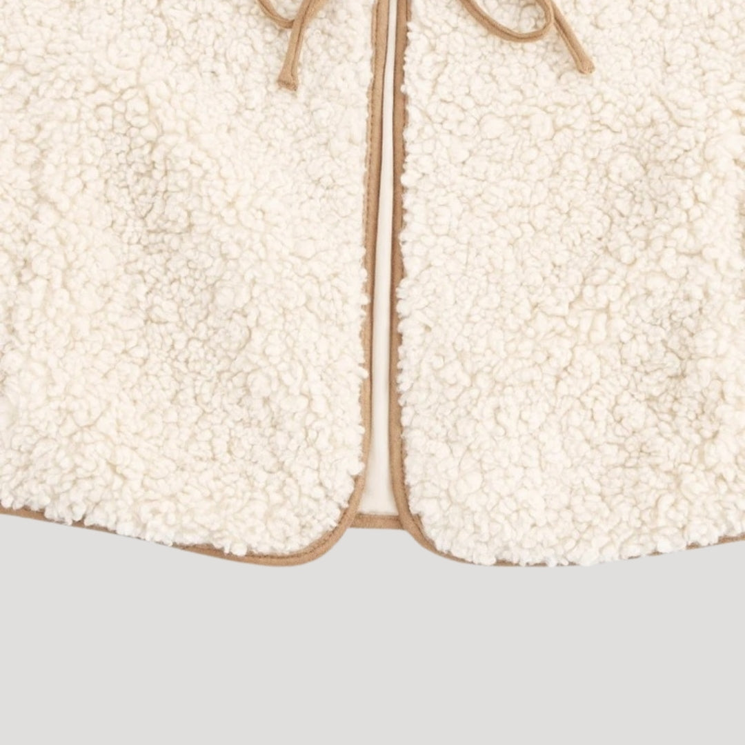 Viviane | Women's Spring Vest with Tie-Front