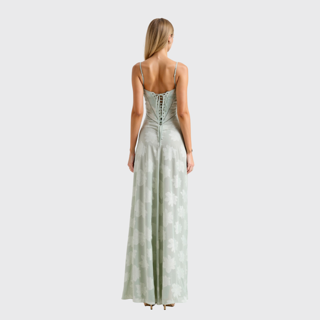 Michaela | Women's Wedding Guest Slip Maxi Dress