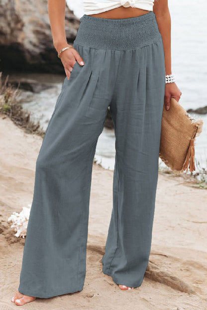 Johanna | Women's High-Waist Pants with wide Leg
