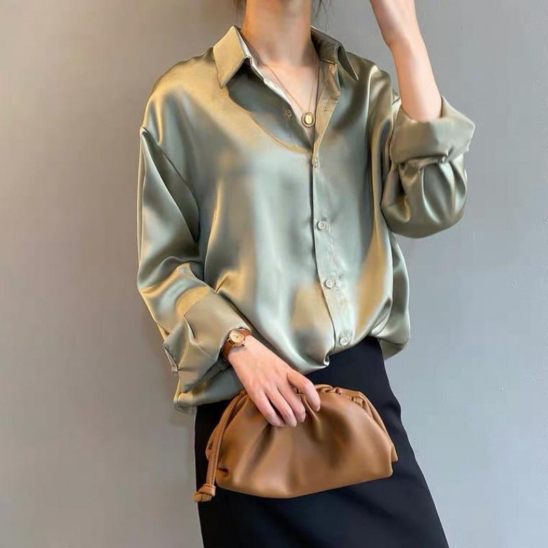 Emily | Women's Elegant Lightweight Silk Blouse