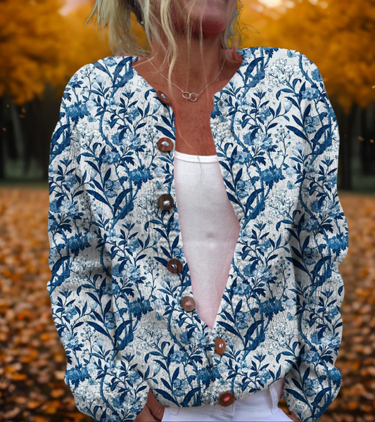 Vanda | Breathable Knit Relaxed Work Cardigan