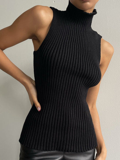 Margot | Ribbed Summer Knit Tank Top