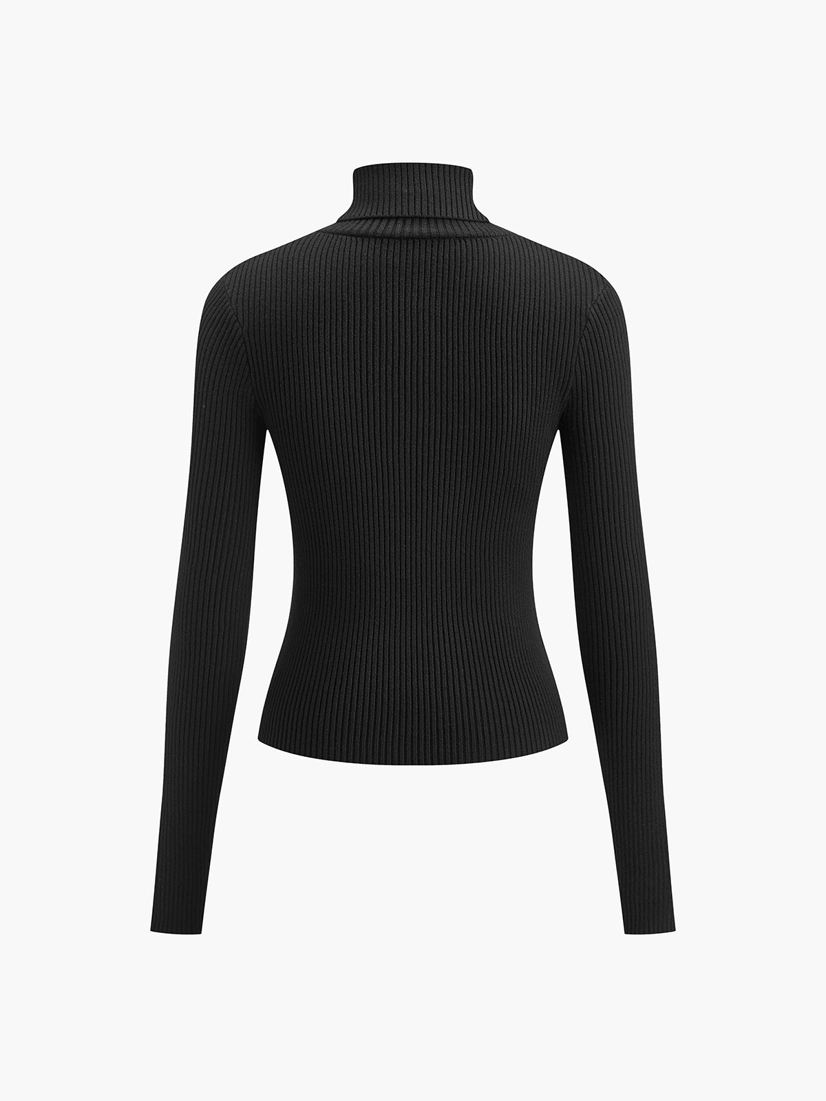 Jennifer | Women's Spring Stylish Ribbed Turtleneck Sweater