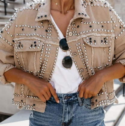 Martina | Women's High-Waist Stylish Lightweight Jacket