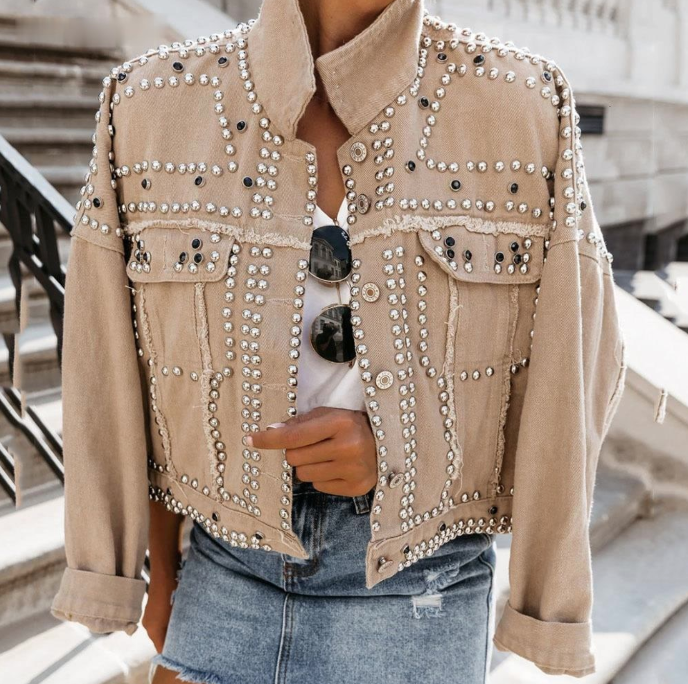 Martina | Women's High-Waist Stylish Lightweight Jacket