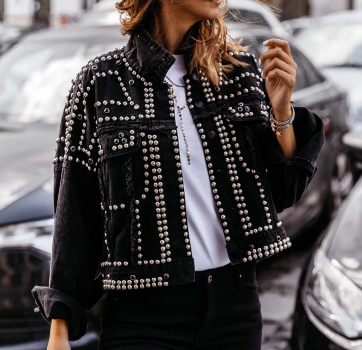 Martina | Women's High-Waist Stylish Lightweight Jacket