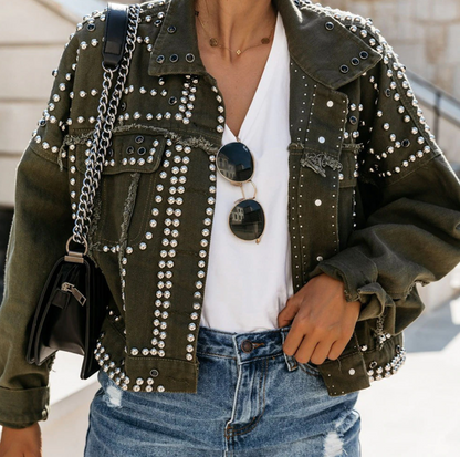 Martina | Women's High-Waist Stylish Lightweight Jacket