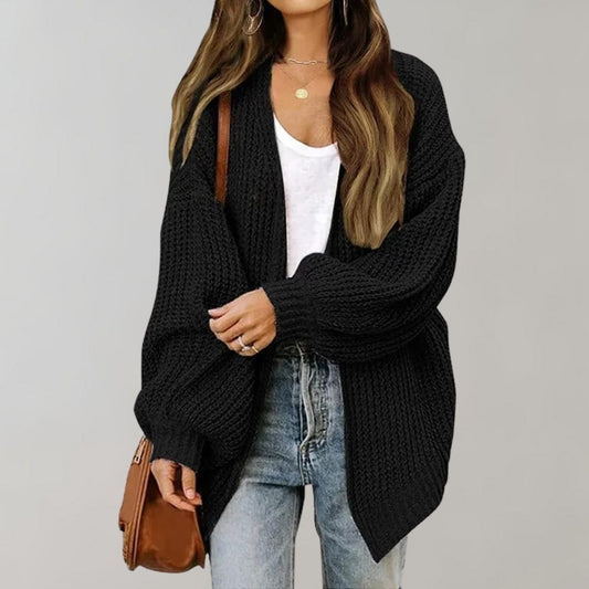 Elsa | Women's Casual Knit Cardigan with Open Front