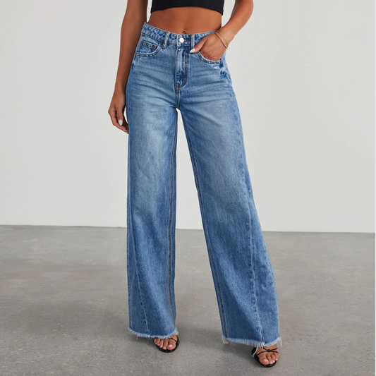 Pauline | Vintage Wide-Leg Straight Jeans Women's